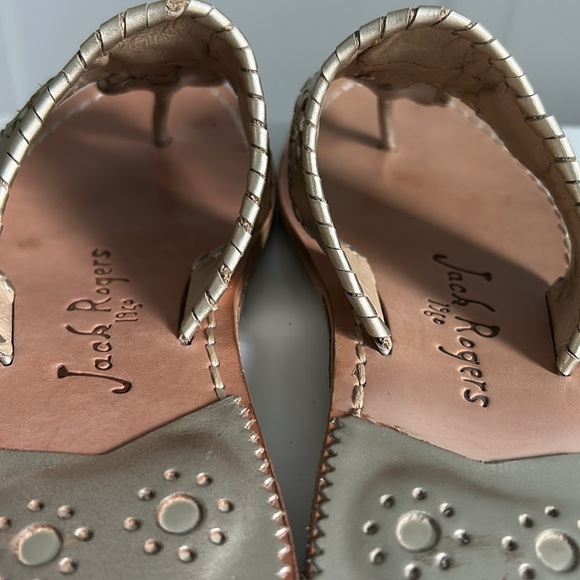 Jack Rogers Hampton thong sandals leather - Picture 4 of 10